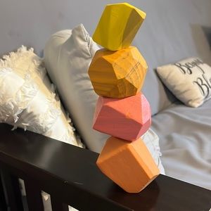 Lovevery Balancing Wooden Rock Set